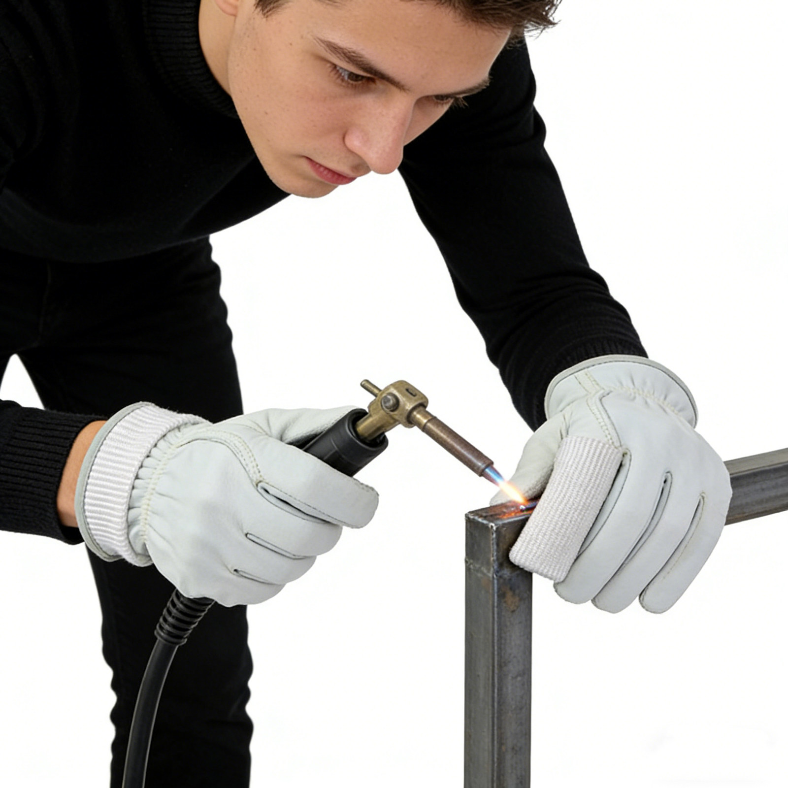 Heat Resistant Glove - Fiberglas Parmak Isı Kalkanı TIG Kaynak