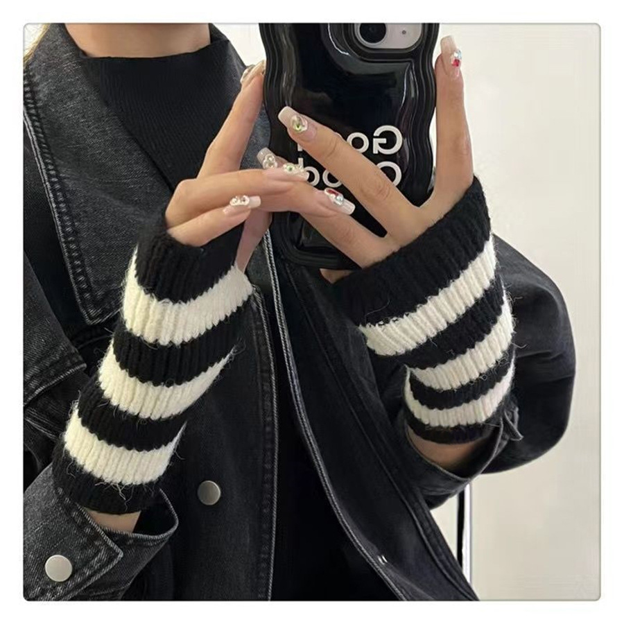 Y2k Aksesuarları Soğuğa Dayanı - Fingerless Glove Knit incelemesi ve fiyatı