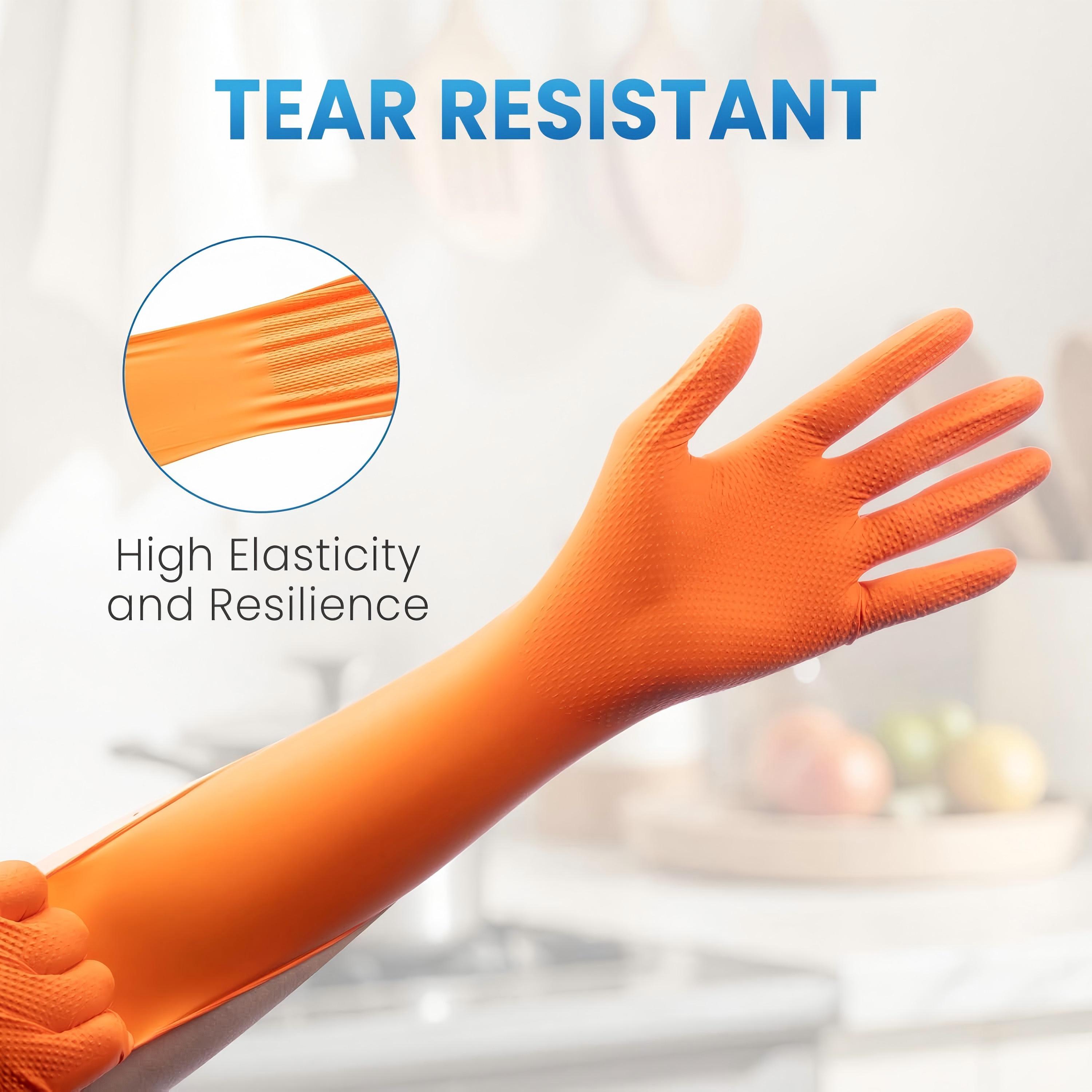 Ağır Hizmet Tipi Turuncu Nitri - Nitrile Mechanic Glove incelemesi ve fiyatı