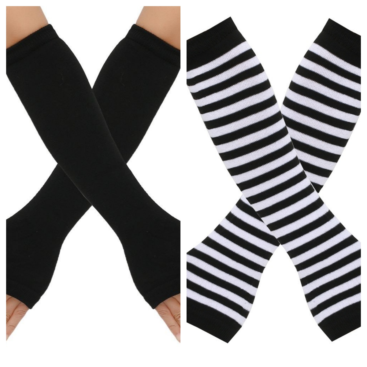 2 çift Sıcak Tutma Örme Uzun P - Fingerless Glove Knit incelemesi ve fiyatı