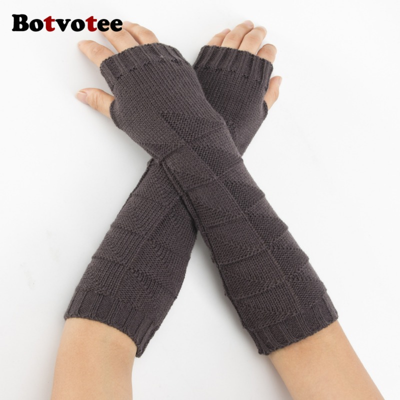 Botvotee Y2k Kalın Örgü Kol Is - Fingerless Glove Knit incelemesi ve fiyatı