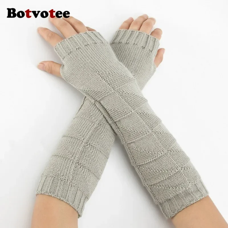 Botvotee Y2k Kalın Örgü Kol Is - Fingerless Glove Knit incelemesi ve fiyatı