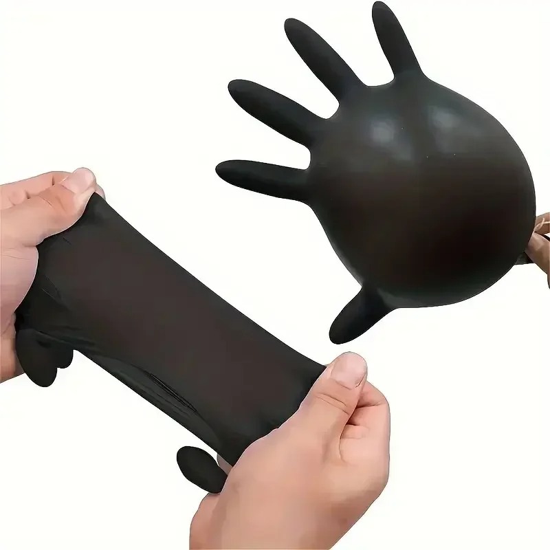 1/100 adet Tek Kullanımlık Siy - Latex Disposable Glove incelemesi ve fiyatı